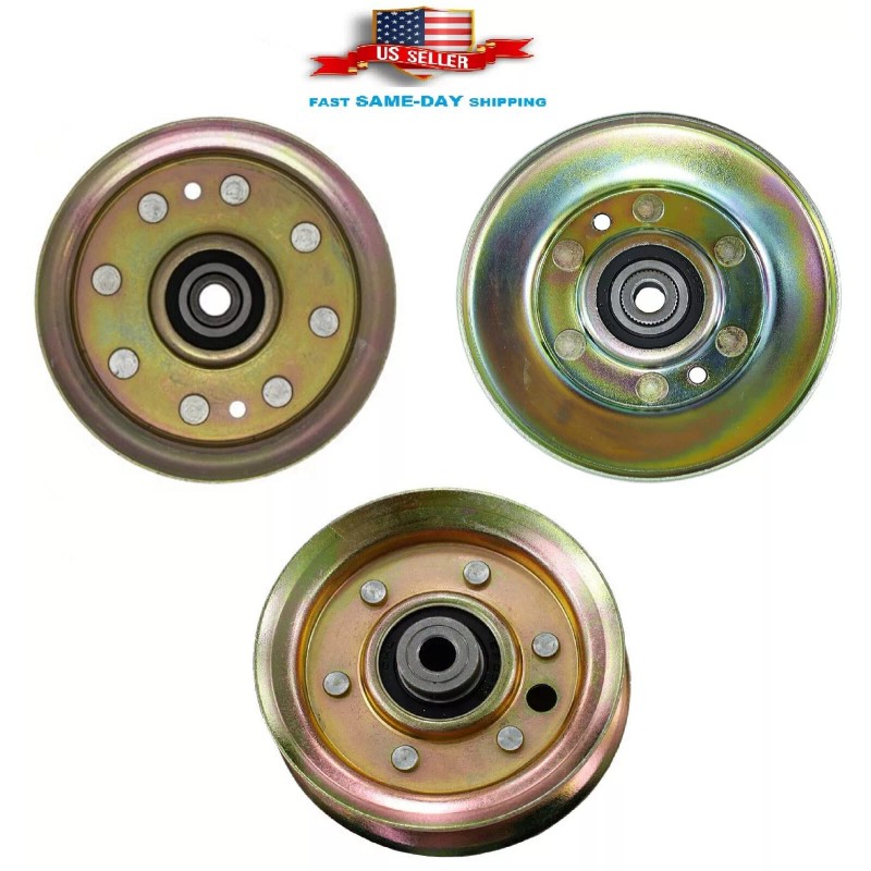 H&H Parts 3 Deck Idler Pulley Kit For Husqvarna YTH2148