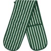 Double Oven Gloves Butcher Quilted Stripe Heat Resistant Oven Mitts