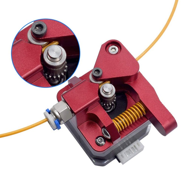 MMOBIEL Improved Aluminium Replacement Parts Set for MK8 Extruder Drive