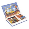 Janod - Magneti'Book Site vehicles - Educational Magnetic Game 50