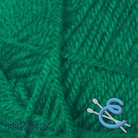 Bebe TAMM [50grs] - Soft Yarn for Baby Clothes and Blankets, 100% Acrylic Yarn. Color: Green 2786