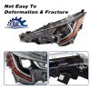 GD-AUTO For 2020 2021 2022 Toyota Corolla L LE Headlight