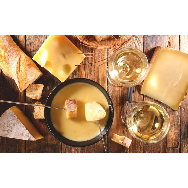 Swiss Knight Cheese Fondue L’Originale, 14 oz | Authentic Swiss