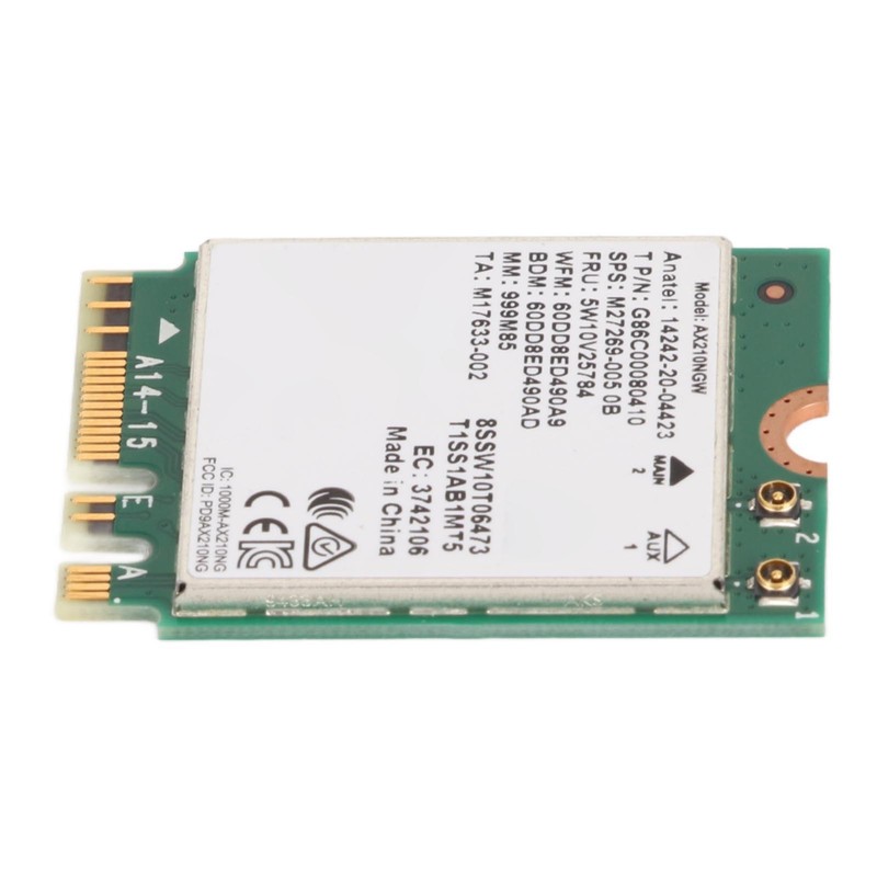 WiFi 6E Wireless Card 2.4G 5G 6G 5400Mbps NGFF M2