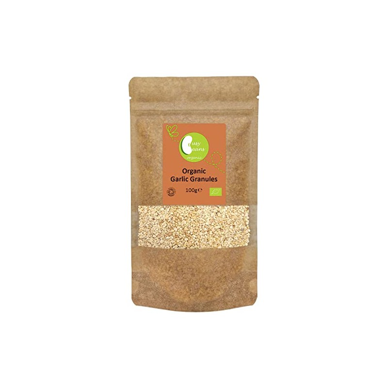 Organic Garlic Granules - Certified Organic - by Busy Beans