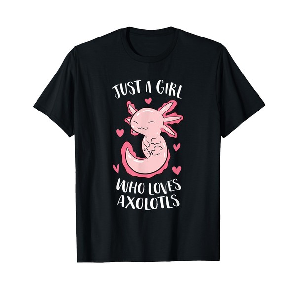 Nur Ein Mädchen Das Axolotl Liebt Cute Axolotl T-Shirt