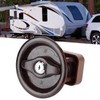 RV Toilet Bathroom Door Lock with 2 Key for Caravan