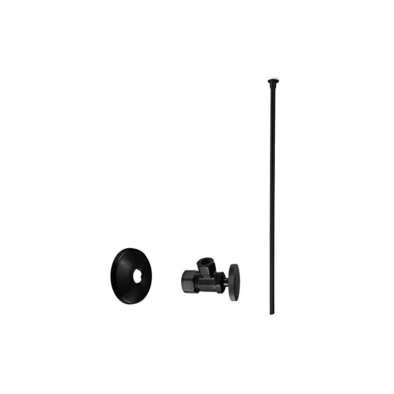 Westbrass A105KFH-62 5/8" x 3/8" OD x 20" Flat Head
