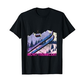 Mont-Tremblant Ski - Vintage Style Mont-Tremblant Skiing T-Shirt