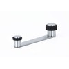 HERRAJES EVI Swivel Door Stop, Large Door Retainer, Stainless Steel,
