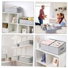 VILLFUL Trapezoid Storage Bins Large Foldable Fabric for Clothes Books