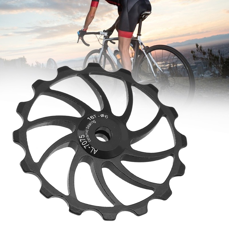 MEIJUN 16T Bicycle Rear Derailleur MTB Road Bikes Ceramic Bearing