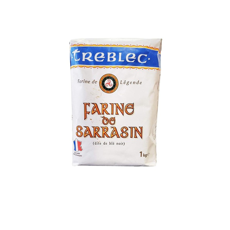 Treblec Farine de Sarrasin French Imported Buckwheat Flour, 2.2lbs