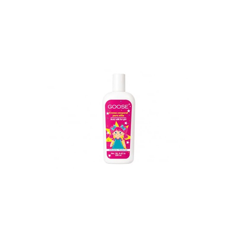 GOOSE Crema Corporal para Niña 250 ml, Aroma Frutal Floral
