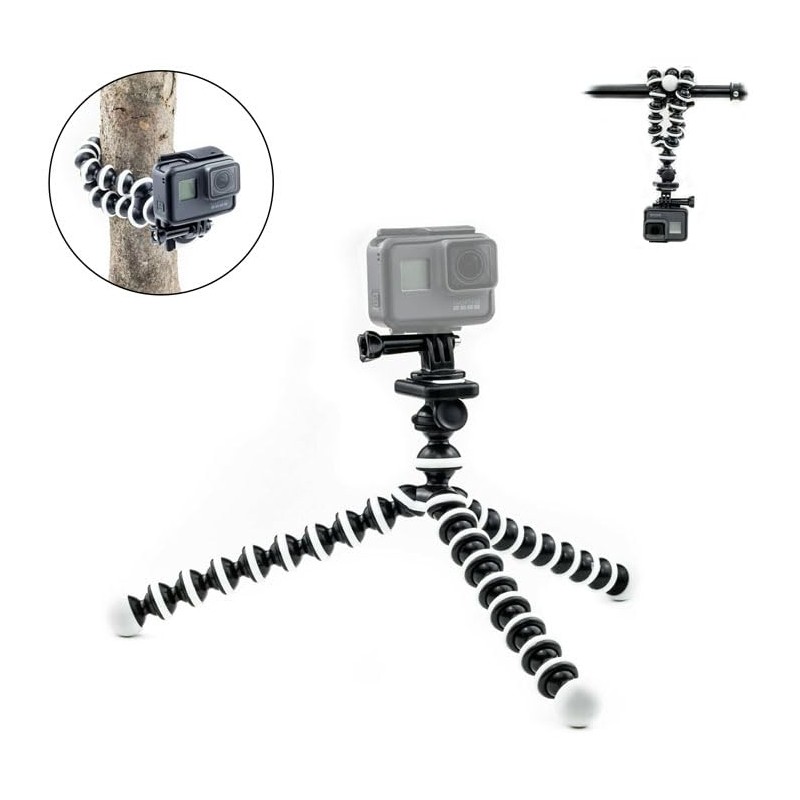 REFLEX CAMERA Mini Gorilla pod Stand – Flexible Adjustable Octopus