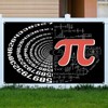 Aperturee Math Pi Day Banner 70.8 x 43.3 Inch, Happy