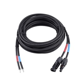 enjoy solar 4 mm² Professional Connection Cable, Solar Module to Solar Charge Controller Connection Cable, 5 m