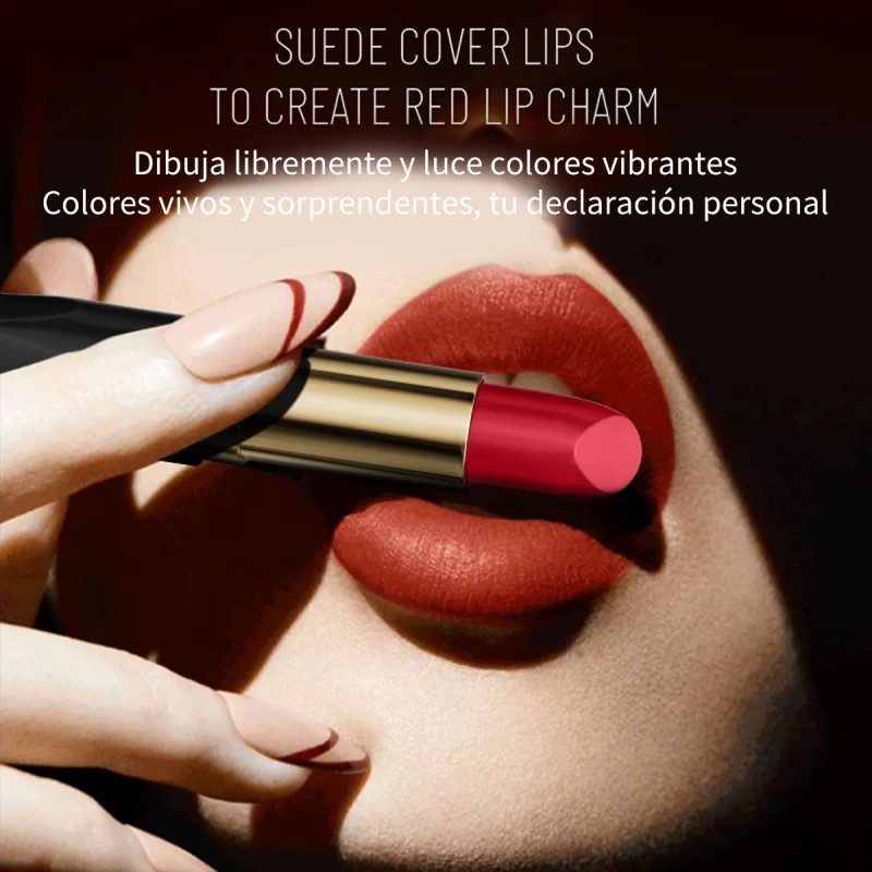 Labial Alta Costura Negro-dorado Semi-mate 3.5g Hidra