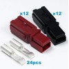 30 Amp Anderson Powerpole Connectors, PP15 to 45, Red and