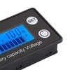 LCD Multifunction Monitor Display Digital Battery Capacity Voltage Meter Blue