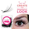LLBA Promade Wispy Lash Extensions 9D 0.05, 100% Handmade Eyelashes