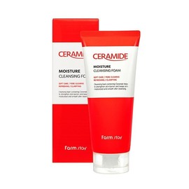 Farm Stay 팜스테이 세라마이드 모이스쳐 클렌징폼 180ml Farmstay Ceramide Moisture Cleansing Foam 180ml