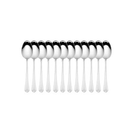 Moven|Set Cuchara Cafetera y Té |Odesa |12 Piezas |Cuberteria de Acero Inoxidable| para Servicios de mesa | Cucharas de Té,Café, Postre, Pastel