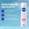 NIVEA Fresh Flower Deospray, Deo ohne Aluminium (ACH) mit sanfter