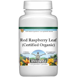 Red Raspberry Leaf (Certified Organic) Powder (1 oz, ZIN: 518669) - 3 Pack