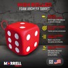 Morrell High Roller Foam Archery Target, 6-Sided Cube with 21