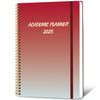 Calendar Planner 2025 Weekly & Monthly Planner from Jan 2025 - Dec 2025,9x11 Inches Academic Organizer Student Planner with Pocket for School, Office