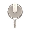Bathroom & Kitchen Suction Hook Silver Aluminium & Stainless Steel