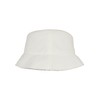 Flexfit Unisex 5003NH Nylon Sherpa Bucket Hat, Black/Off-White, One Size,