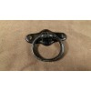 Antique Cast Iron Ring Pull Furniture Drawer Pull Chest Hardware