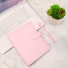 A5 PU Leather Ring Binder, Refillable 6 Round Ring Binder