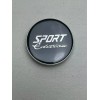 Sport Edition Gloss Black Snap In Wheel Center Cap JH3-4-CAP