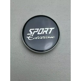 Sport Edition Gloss Black Snap In Wheel Center Cap JH3-4-CAP