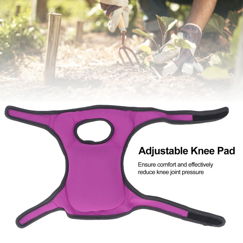1 Pair Adjustable Knee Pads Multifunctional Waterproof Gardening Kneeling Pad