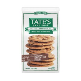 Tate's Bake Shop 🟢 New Tate's Bake Shop Crispy GLUTEN FREE CHOCOLATE CHIP Baked Cookies 7oz