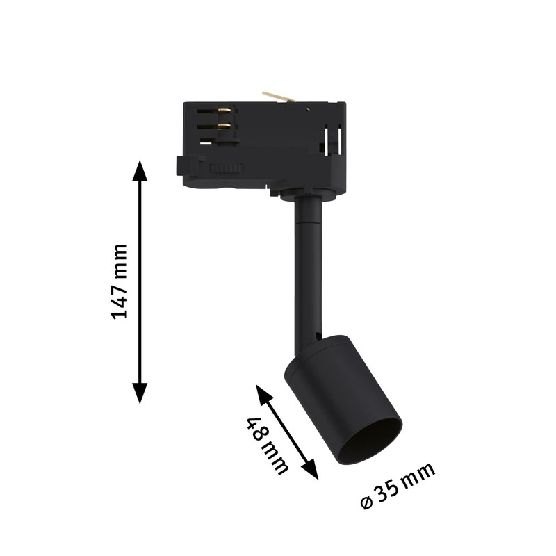 Paulmann ProRail3 95529 Rail System Purell GU10 Max. 10 W