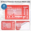 30-Pack Annual Vehicle Inspection Report Form, 3-Ply Carbonless Form and