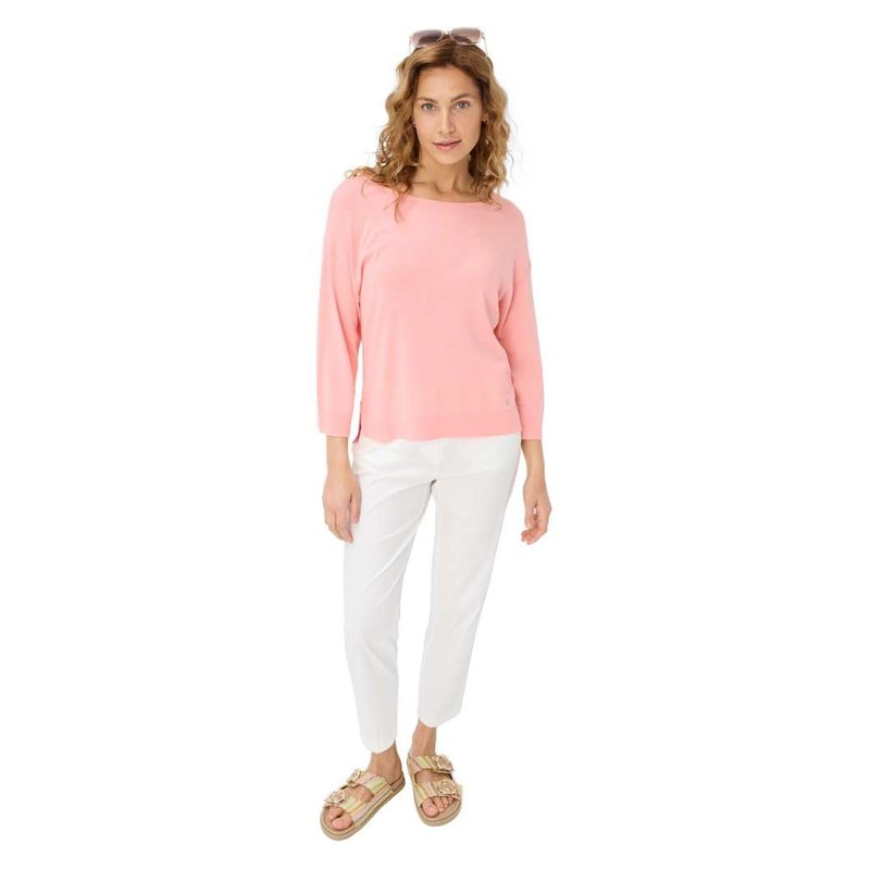 Brax Women's Style.Liz Summer Viscose Pullover, 46 Neon Peach, 38