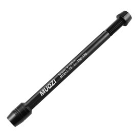 MUQZI Bicycle Roller Trainer Thru Axle M12 x 1.75 Thru Axle Thru Axle 166-178 mm Adapter for Indoor Rear Wheel Attachment Trainer