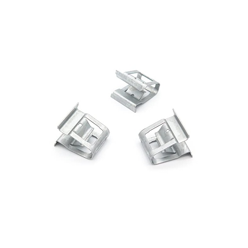 VVO Fasteners- Silver Metal Tailgate Lining Clips & Boot Lid