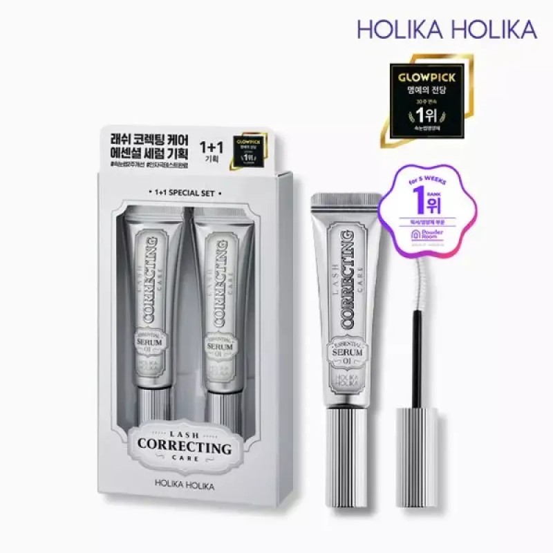 Holika Holika [홀리카홀리카][1+1 기획세트] 래쉬 코렉팅 케어 에센셜 세럼 Holika