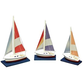 Woody Joe Mini Sailboat #5 Mini Yacht Set Wooden Model Building Kit (Ship)