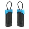 PLUSUTV 2PCS for Polaris Ranger Seat Belt Bypass for UTV