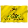 Anley Fly Breeze 3x5 Foot Don't Step on Snek Flag