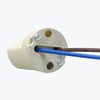 YODAVE Pack of 6 G9 lamp sockets, VDE socket, lamp