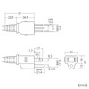 Sanwa Supply TAP-K6SP-3 Construction Property Thunder Guard Tap Outlet Outlet